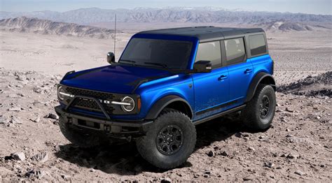 ford bronco 2022 models colors